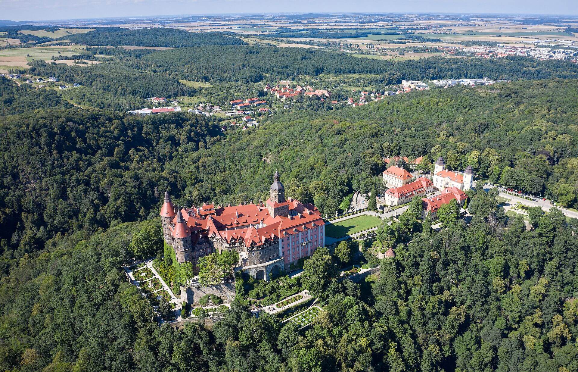 Książ Castle in Wałbrzych